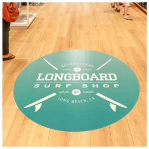 Round Vinyl Floor Graphics