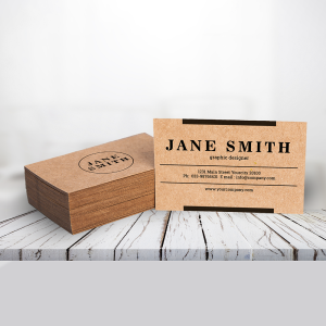 Brown Kraft Business Cards