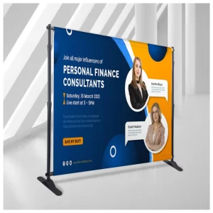 Telescopic Backdrop Banner Stands